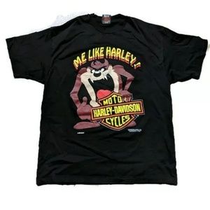 Vintage Harley Davidson Tasmanian devil XL T Shirt